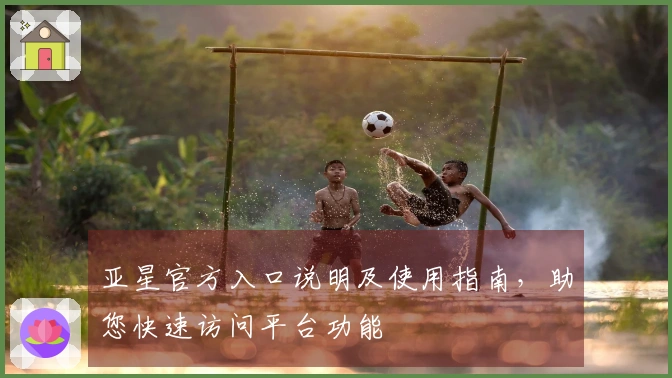 亚星官方入口说明及使用指南，助您快速访问平台功能